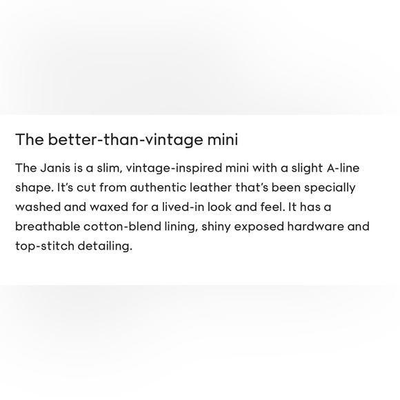 Wilfred Janis Leather Mini skirt - Picture 3 of 7